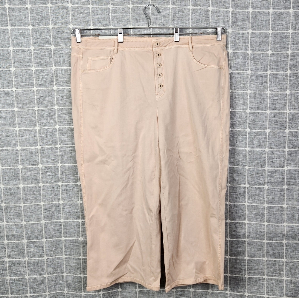 J. Jill Wide Leg Crop in French Beige